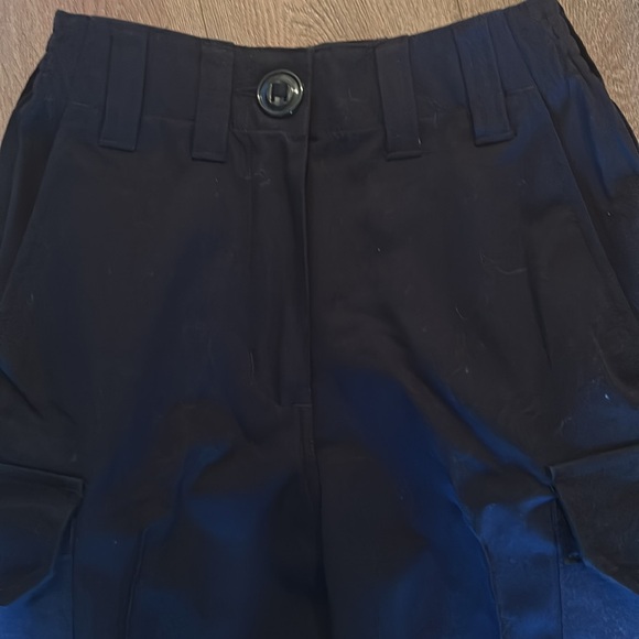 Vintage cargo utility pants size 25 waist large cargo pockets- high waist - Picture 5 of 11